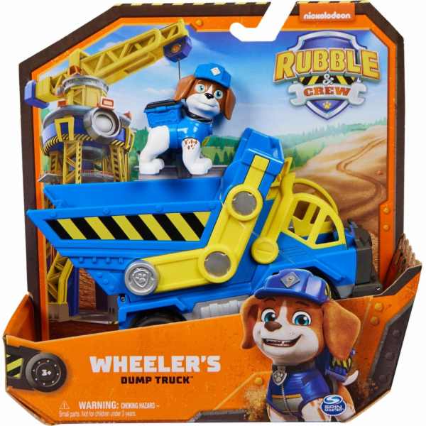 Spin Master Figurka RUBBLE TEAM VEHICLE WHEELER DUMP TRUC...
