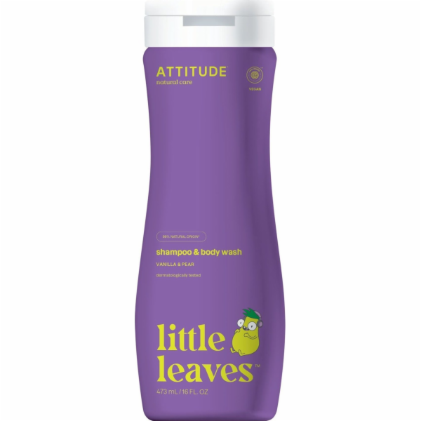 Attitude Little Leaves, 2v1 prací prostředek a šampon, hr...