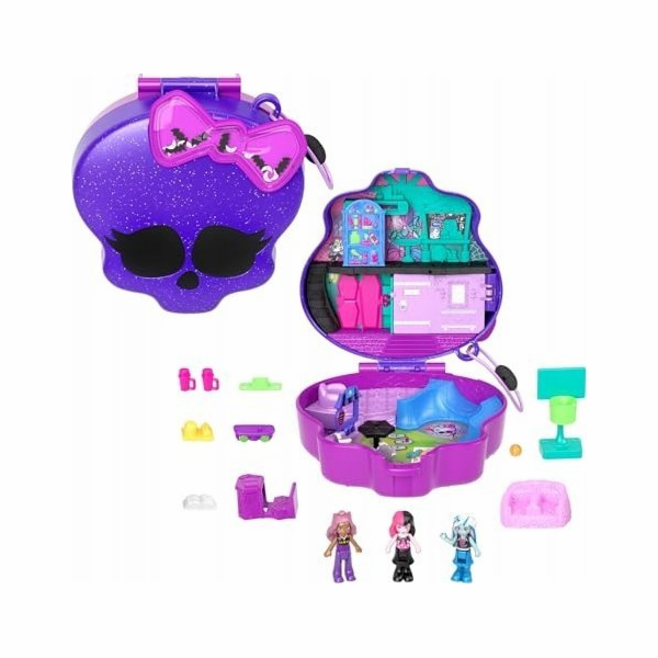 Mattel Panenka Barbie PP MONSTER HIGH KOMPAKTNÍ SADA HVV5...