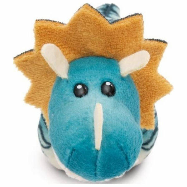 NICI NICI 49462 Maskot dinosaura Cerastupsy modrý ve vulk...
