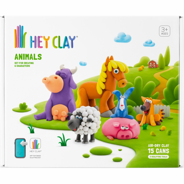 Tm Toys TMT HeyClay sada zvířátek 15012 07872