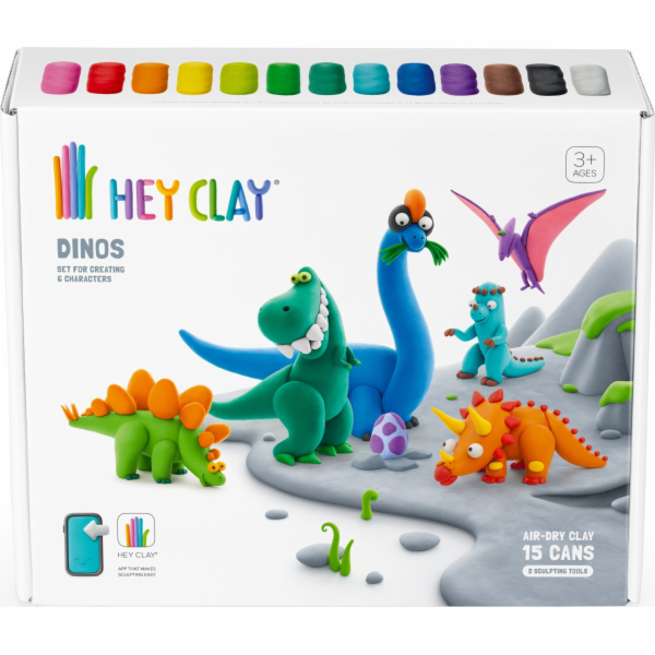 Tm Toys TMT HeyClay Dinosauři Sada 15016 07902