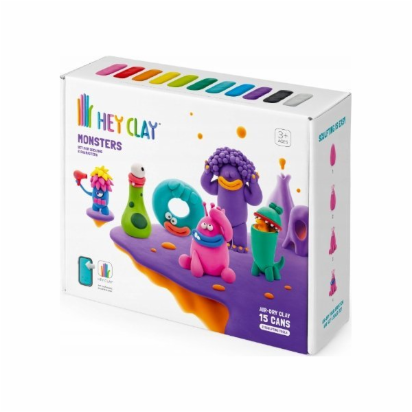 Tm Toys TMT HeyClay Monsters Set 15018 07896