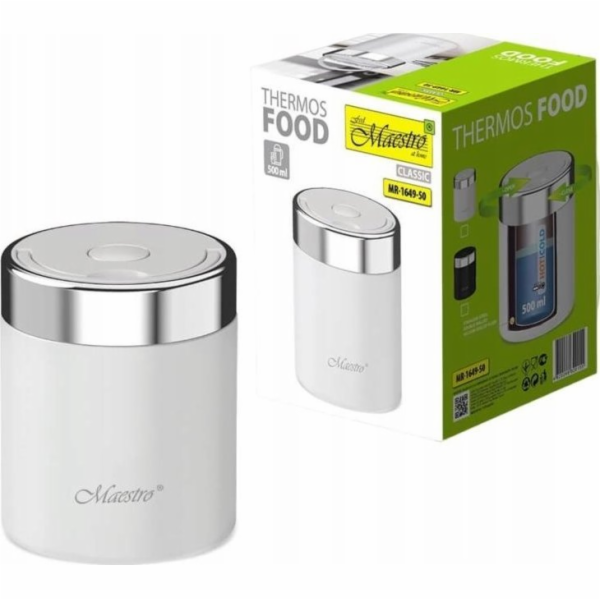 Riposo Termosa MAESTRO MR-1649-50 baltas