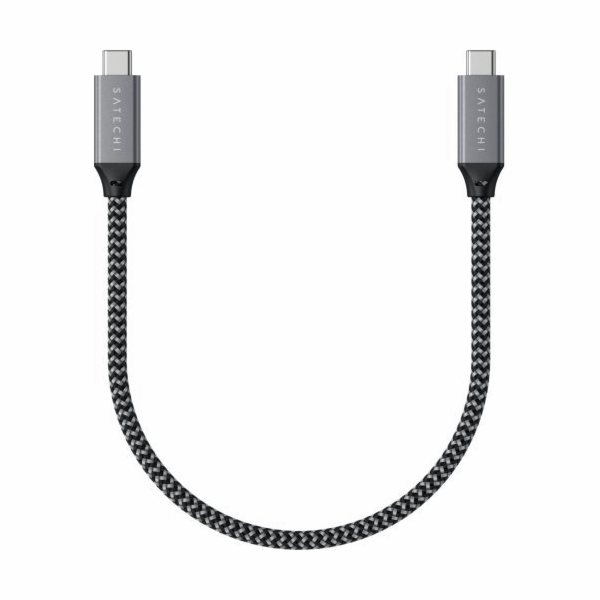 Satechi Kabel USB-C - USB-C 0,25 m šedý (ST-U4C25M)