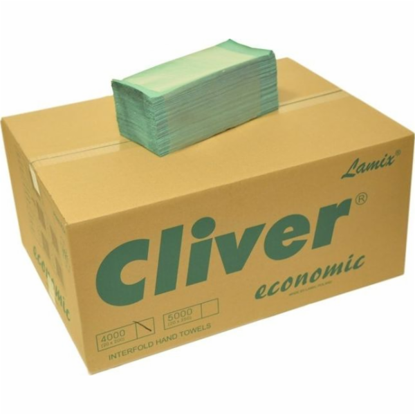 Cliver Ručník ZZ Green 4000 Ekonomický Cliver
