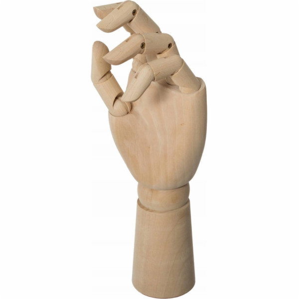 Atmosphera Dřevěný model ruky pravá ruka, 30 cm