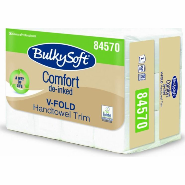 Bulky Soft EKOLOGICKÝ papírový ručník složený do tvaru ZZ...