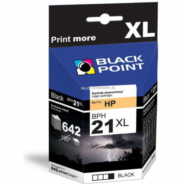 Black Point Inkoust BPH21XL / C9351CE č. 21XL (černý)