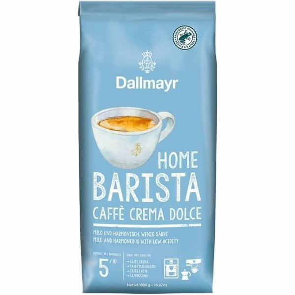 Dallmayr Zrnková káva Barista Caffe Crema Dolce 1 kg