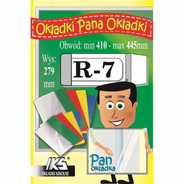 IKS Obálka knihy reg. R-7 výška 279 mm x obvod 410 mm - 4...