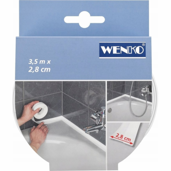 Wenko Těsnicí páska do sprchové vaničky, 3,5 m, WENKO