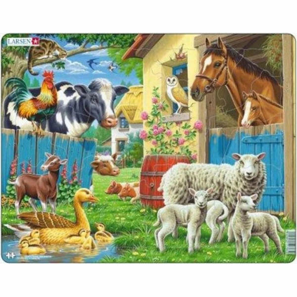 Teka Puzzle Farmářská zvířata Maxi