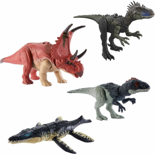 Mattel Jurský svět Hrozivý řev Dinosauří figurka se zvuke...