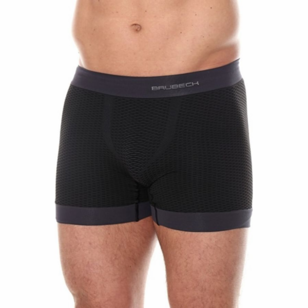 Brubeck Pánské boxerky BX11160 černé, velikost S