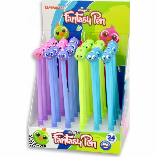 Teka Kuličkové pero Fancy Birdie (24 ks) PENMATE