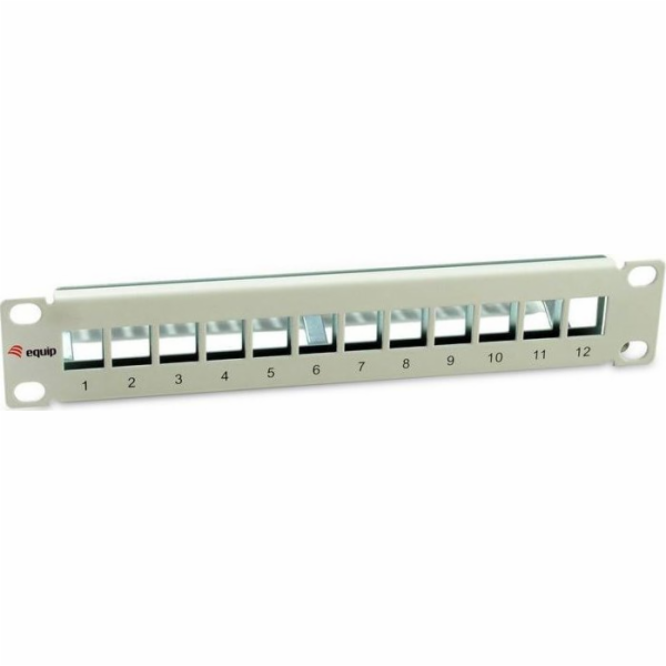 Equip Patchpanel Equip 12x Cat6A 10 FTP 1HE Keystone Mont...