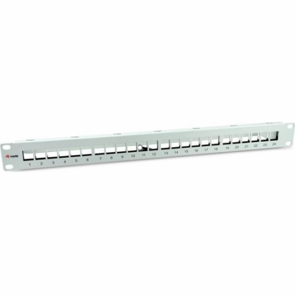 Equip Patchpanel Equip 24x Cat6A 19 FTP 1HE Keystone Mont...
