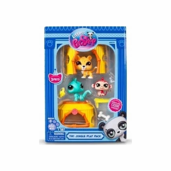 Schleich Littlest Pet Shop Jungle Set 3 figurky