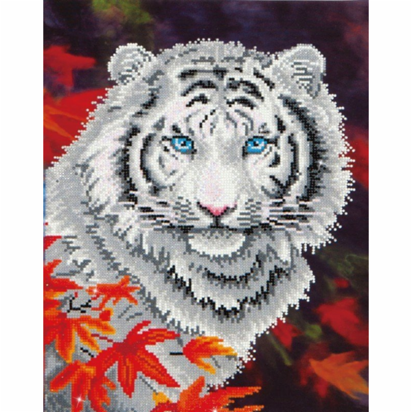 DIAMOND DOTZ Diamantová výšivka Diamond Dotz Tygr 44x55cm...