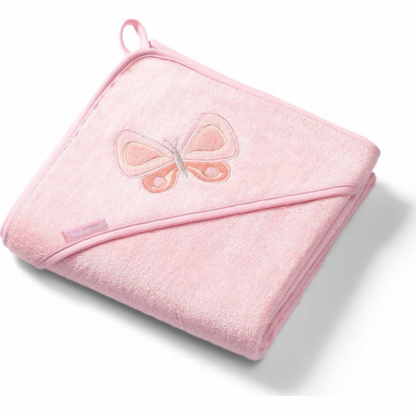 BabyOno 346/04 bambusový potah do vany 100 x 100 růžový