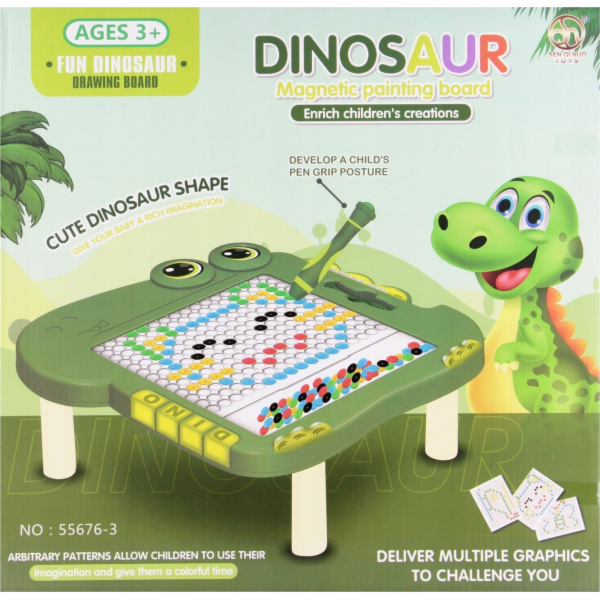 Mega Creative Mega kreativní magnetická mozaiková dino de...