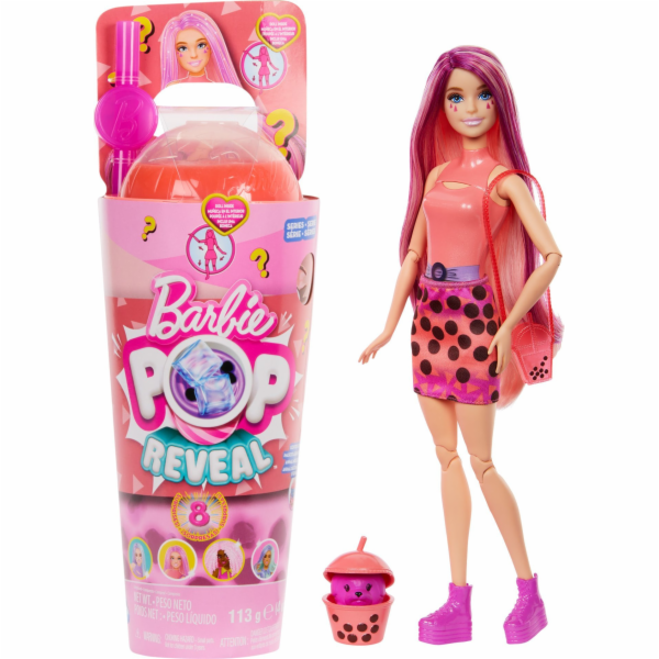 Mattel Panenka Barbie Pop Reveal s motivem manga a bublin...