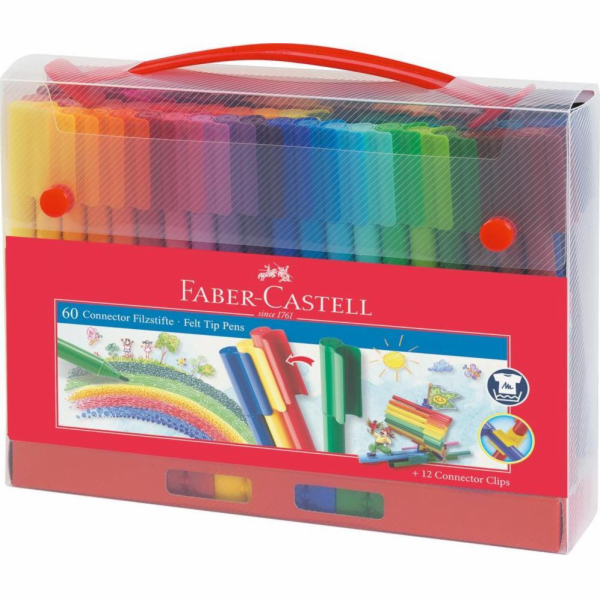 Faber-Castell KONEKTOROVÉ HOŘÁKY FABER-CASTELL 60 DÍLŮ V ...
