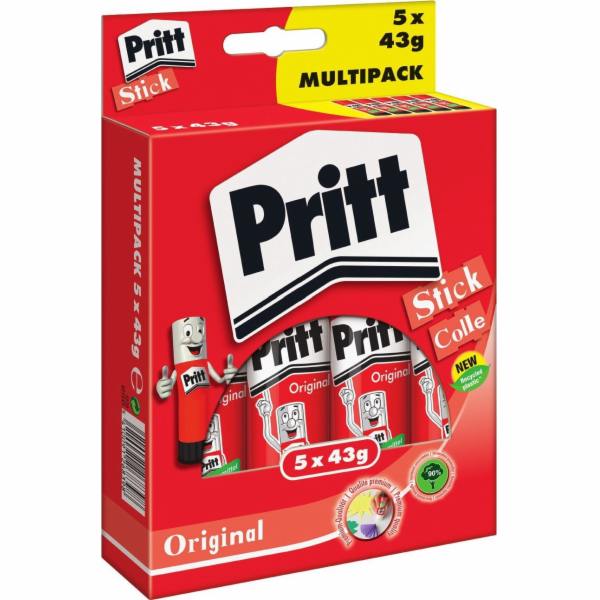 Dell Pritt Klebestift Multipack 5 ST x 43 g, 9H PS8BF