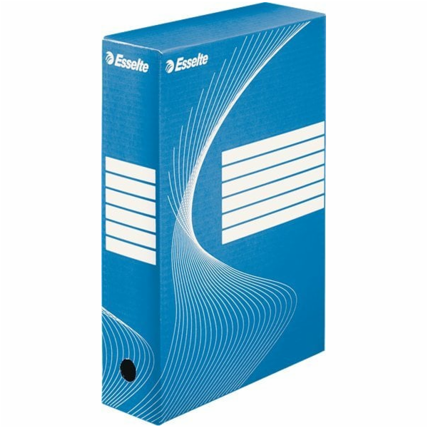 Esselte Arch box 80mm box 10 modrý