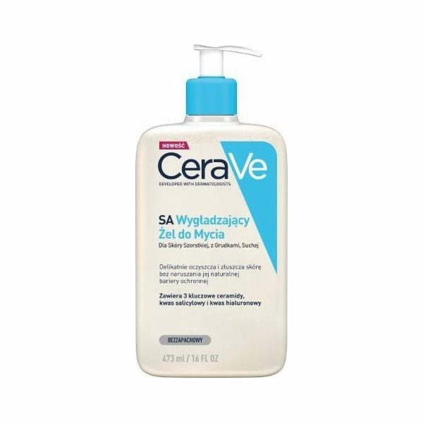 CeraVe Cerave SA, Vyhlazující mycí gel, 473 ml - Dlouhá t...