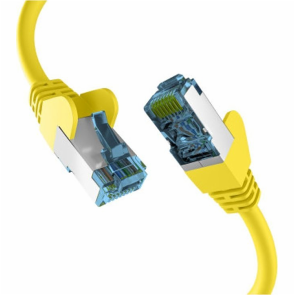 EFB EFB Elektronik EC020200186 Síťový kabel žlutý 15m Cat...