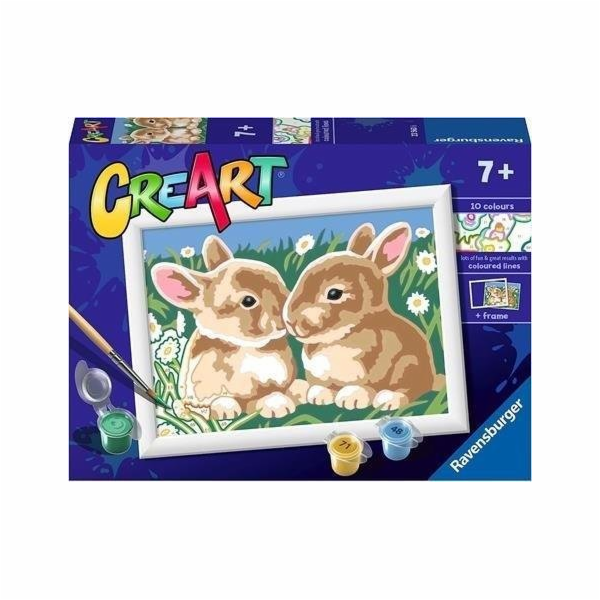 Teka Portfolio CreArt: Nadýchaní králíčci