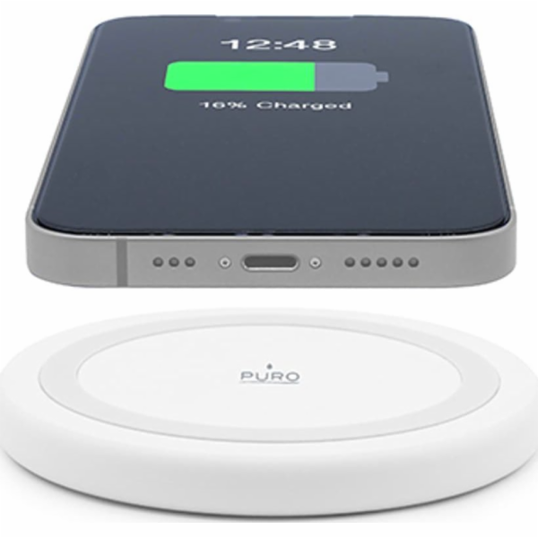Puro Bezdrátová nabíjecí stanice Charger PURO QI 10W s in...