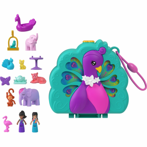 Mattel Polly Pocket. Páví zahrada