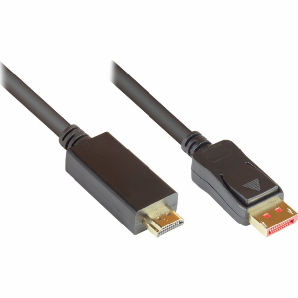 Alcasa Adaptér AV Alcasa DP14-HDMI1 Kabelový adaptér 1m D...
