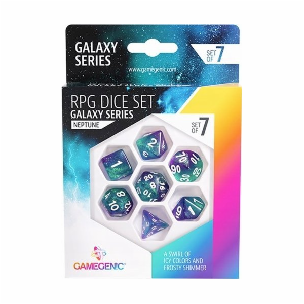 Gamegenic Gamegenic: Galaxy Series - Sada RPG kostek - Ne...