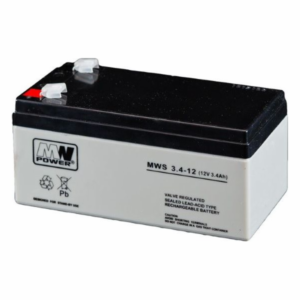 MN POWER Pb 12V 3,4Ah (MN/12V-3,4AH)