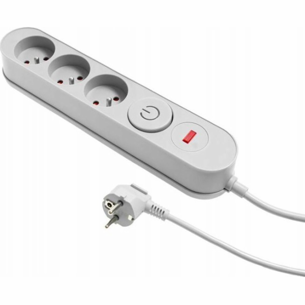 Plastrol Prodlužovací lišta Filtr W-00013 s přepěťovou oc...