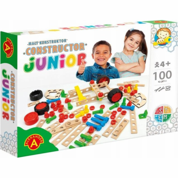 Alexander Malý konstruktor Junior 100 dílků 25620