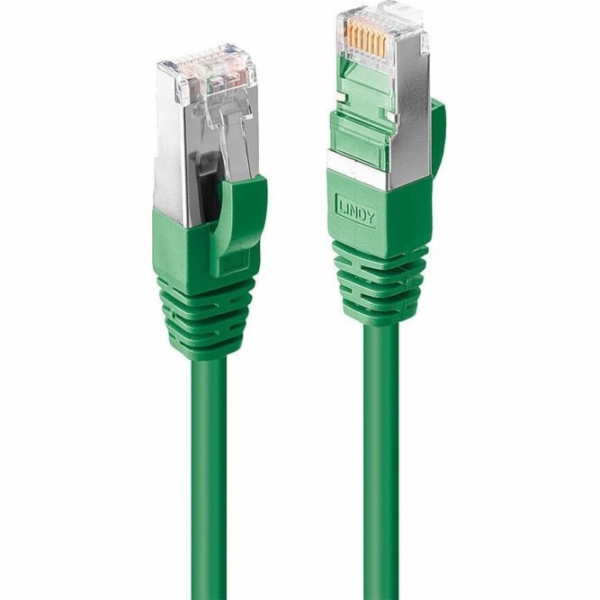 Lindy Lindy 47683 Síťový kabel zelený 10m Cat6a S/FTP (S-...