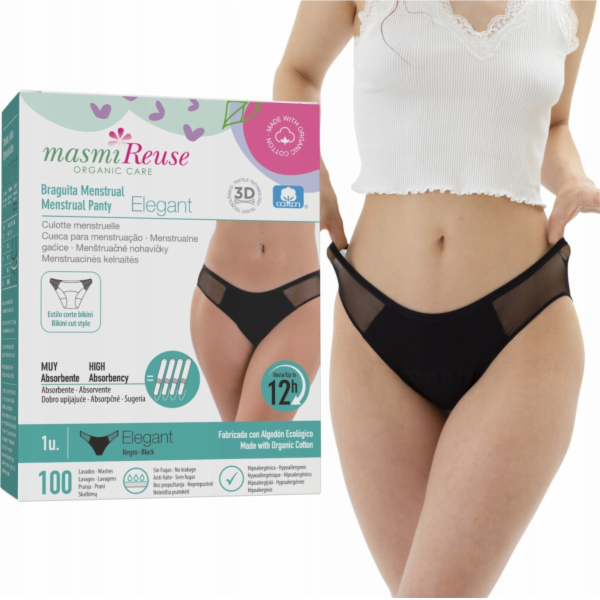 NoName MASMI_Reuse Elegantní menstruační kalhotky velikos...