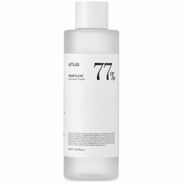 NoName ANUA_Heartleaf 77% Zklidňující pleťová voda 250ml