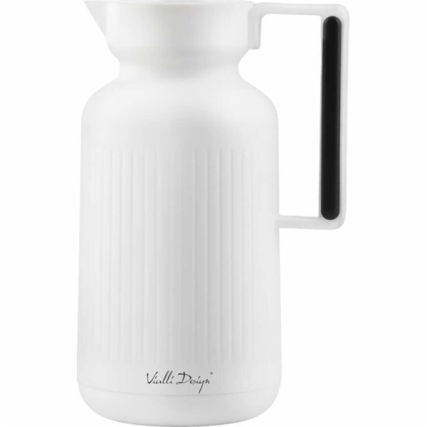 Vialli Design TERMOSKA SE SKLENĚNOU VLOŽKOU LUNGO 1L BÍLÁ...
