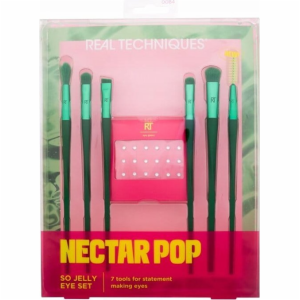NoName Sada štětců na oční make-up REAL TECHNIQUES_SET Po...