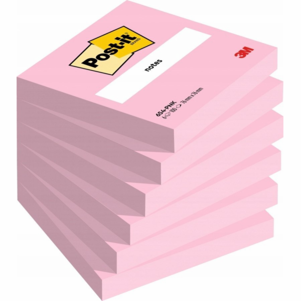 Post-It 3M Samolepicí bločky 3M POST-IT®, 76x76 mm, 6x100...
