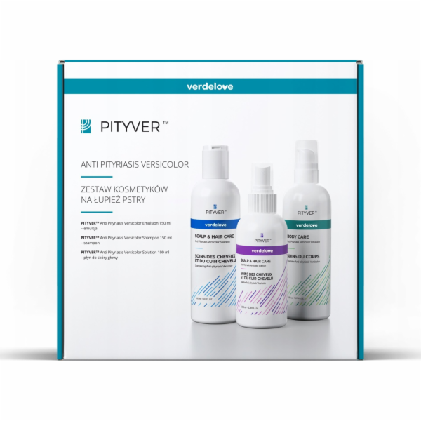 NoName PITYVER_SET šampon na vlasy 150ml + sprchový gel 1...