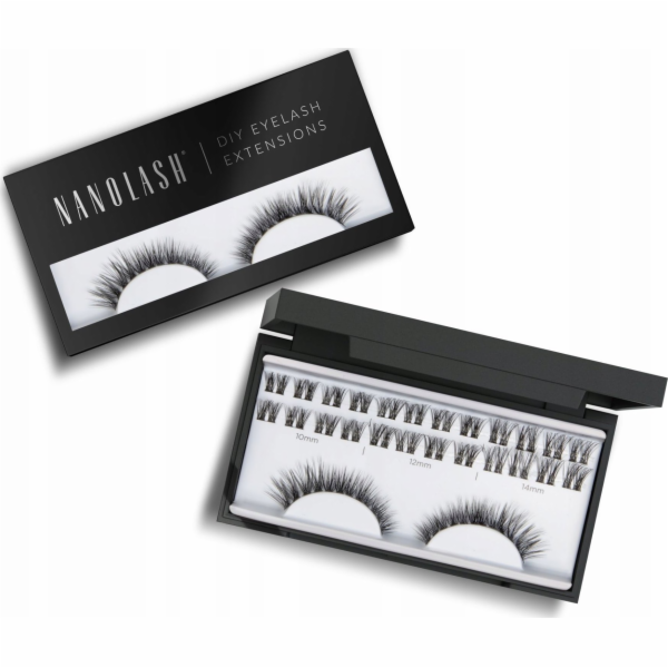 NoName NANOLASH_Eyelash umělé řasy v shlucích Flirty 36 ks.