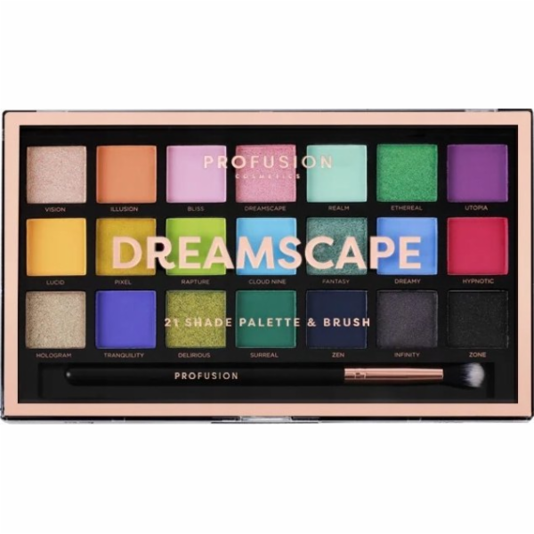 NoName PROFUSION_Eyeshadow Palette paleta 21 očních stínů...