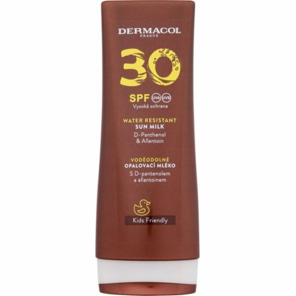 NoName DERMACOL_Sun Voděodolné tělové mléko SPF30 200ml